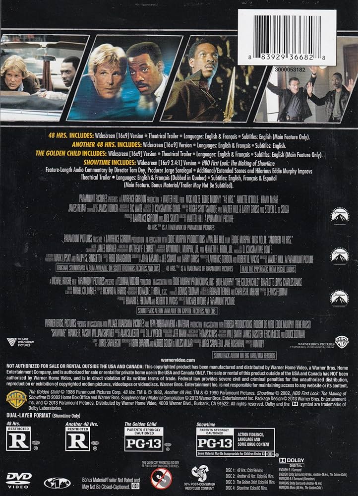 その他 Eddie Murphy Box Set - 48 Hours / Beverly Hills Cop / Coming To America / Golden Child / Trading Places / Norbit [Import anglais] 6g7v4d0 Amazon.com: 4 Film Favorites - Eddie Murphy: Cop Collection